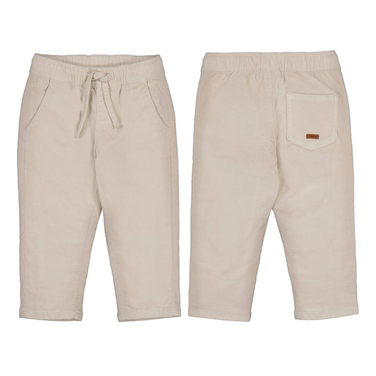 Micro-Cord Lined Trousers // Cream // 2507-90