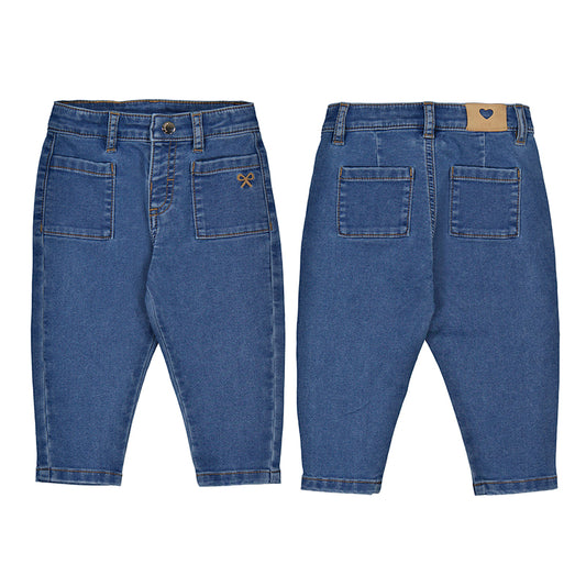 Baby Girl Denim Pants // Medium // 2589-70