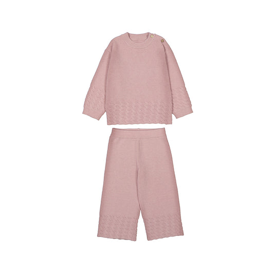 Knit Pant Set // Crystal // 2592-10