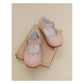 Sonia Scalloped Flat // Pink