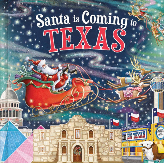Santa is Coming To Texas Book
