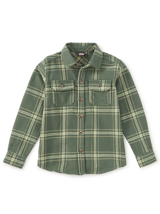 Flannel Button Down // Sherwood Plaid
