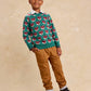 Long Sleeve Knit Sweater // Family Fox