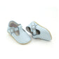 Elodie Scalloped T-Bar Crib Mary Jane // Light Blue