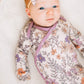 Newborn Knotted Gown // Flora