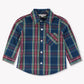 Winter Nights Plaid Long Sleeve Button Down