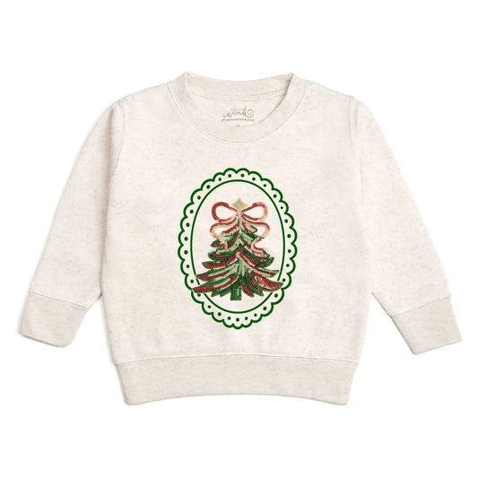 Christmas Tree Sequin Sweatshirt