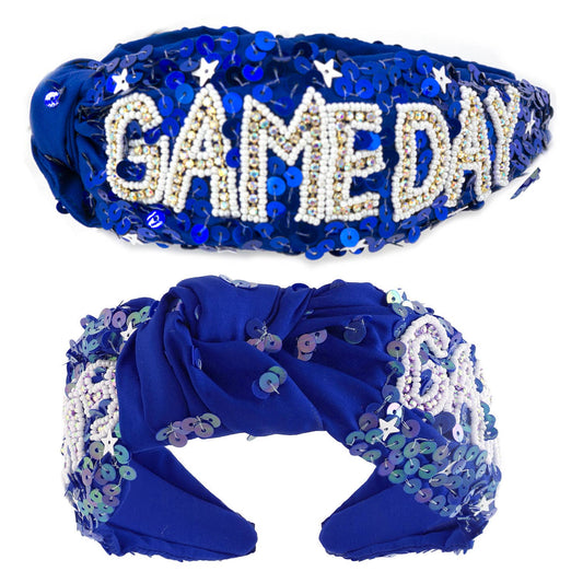 Game Day Headband // Royal Blue