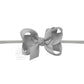 1/4" NYLON PANTYHOSE HEADBAND W/SIGNATURE GROSGRAIN BOW
