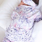 Leighton's Lavender Ruffle Zipper Footie