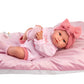 Newborn Doll Carmen with Cushion (15")