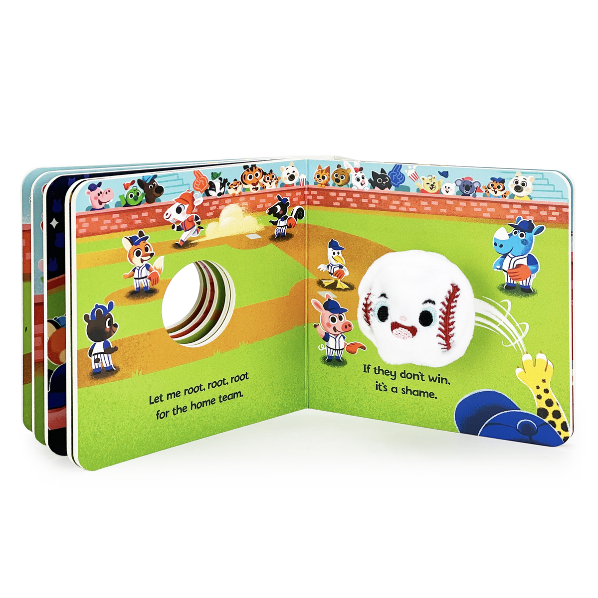 Baseball! Interactive Finger Puppet Board Book