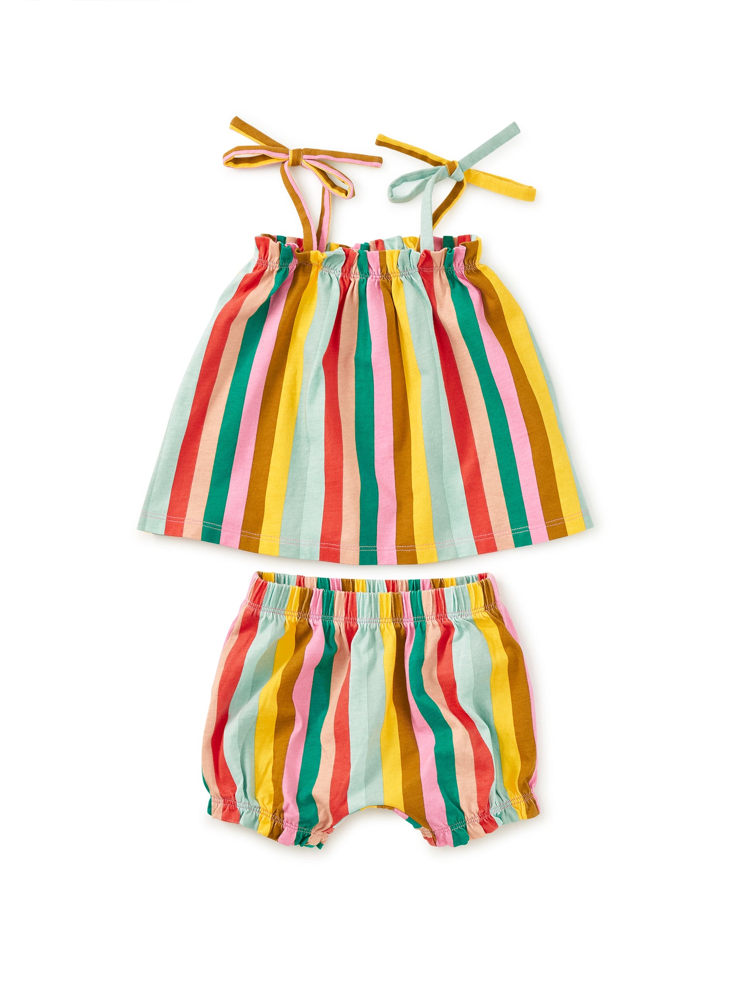 Tie Shoulder Baby Set