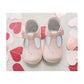 Dottie Scalloped T-Strap Mary Jane (Baby)- Pink