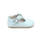 Elodie Scalloped T-Bar Crib Mary Jane // Light Blue