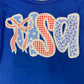 USA Graphic Flutter Sleeve Tee