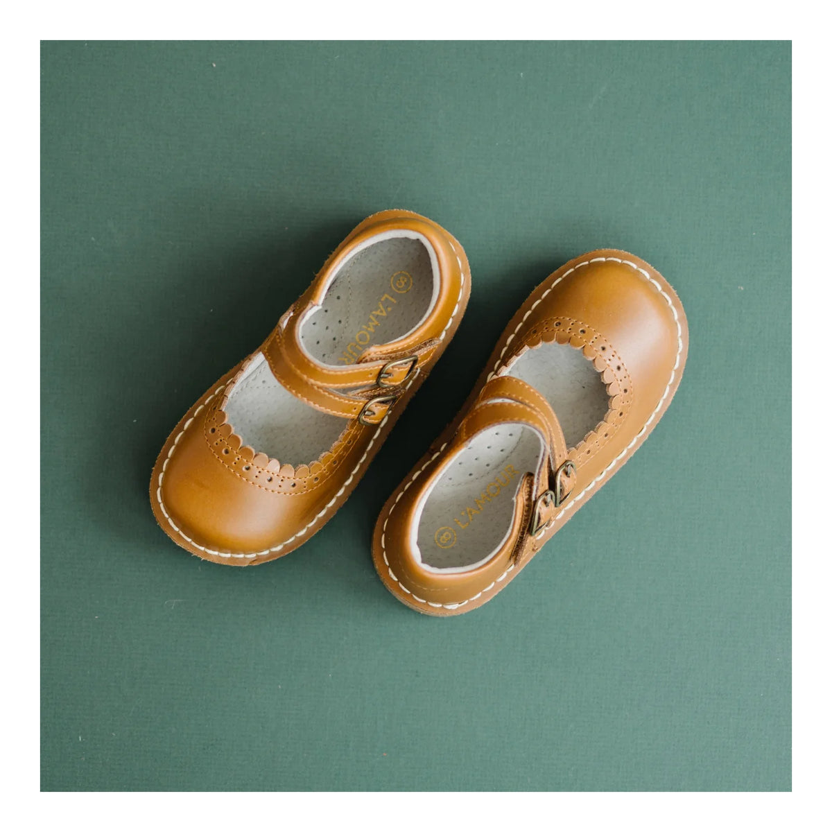 Tatiana Double Strap Marj Jane // Camel