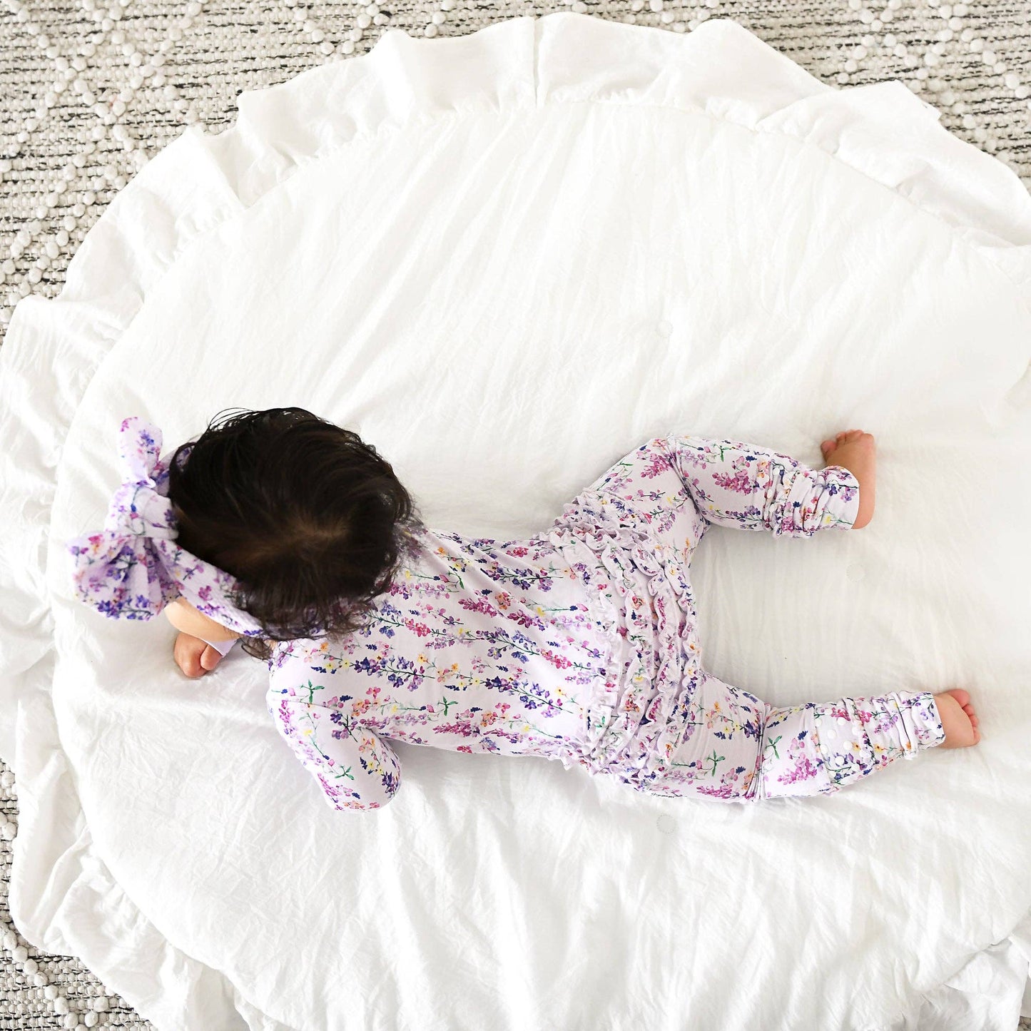 Avani Ruffle Zip Bamboo One Piece