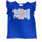 USA Graphic Flutter Sleeve Tee