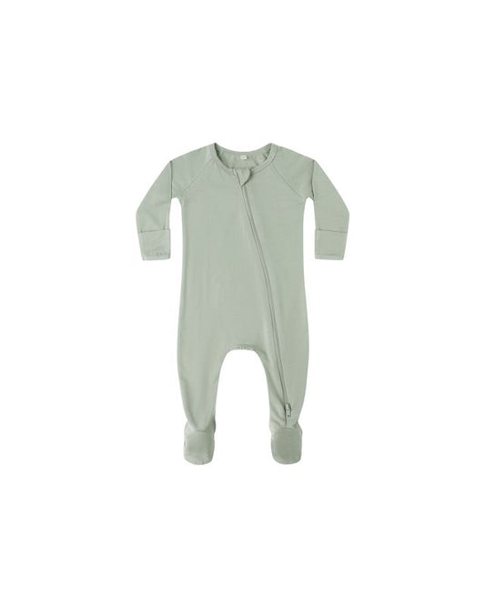 Bamboo Footie // Fern