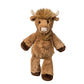 Plush Highland cow toy