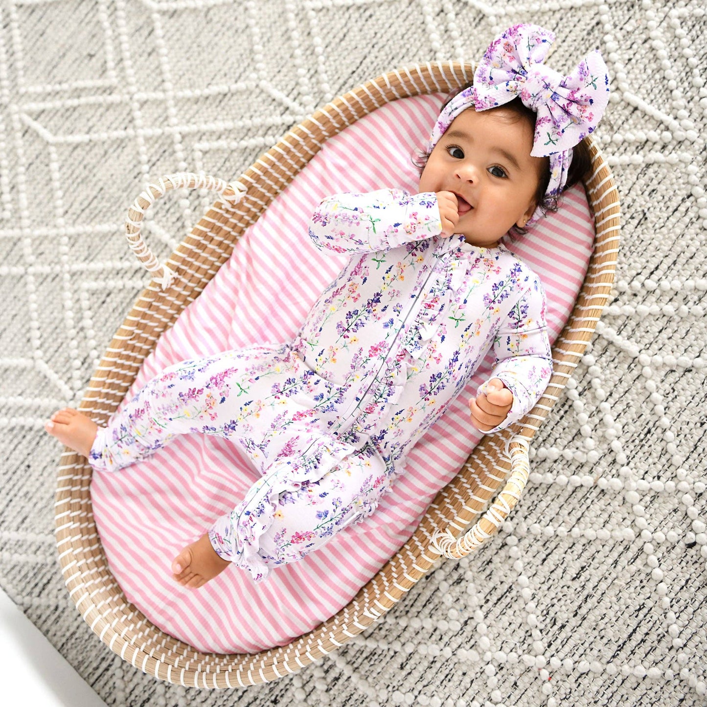 Avani Ruffle Zip Bamboo One Piece