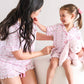 Girls' Two-Piece Short Lounge Set | Coquette Garden