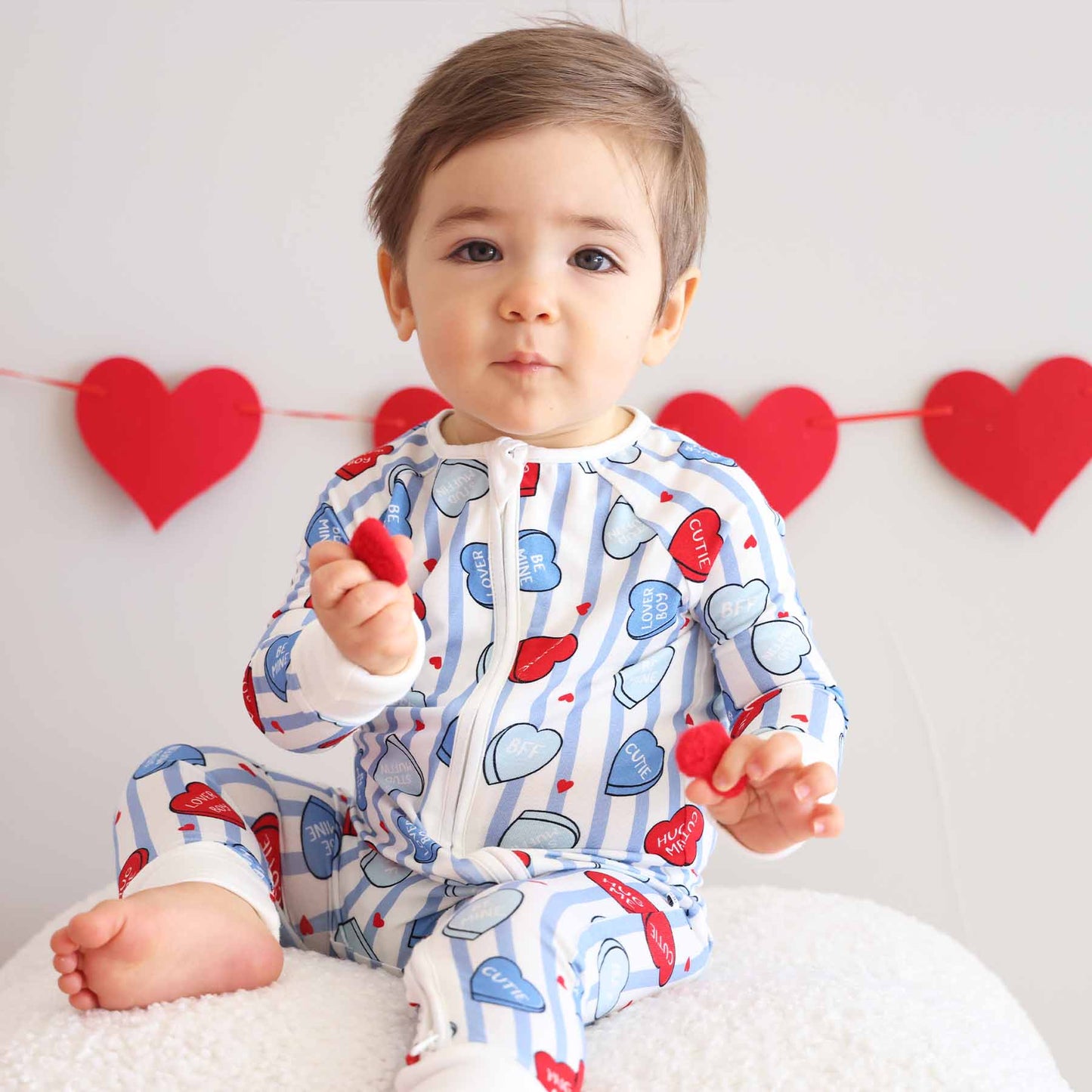 Sweet Like Candy Convertible Zip Romper | Blue