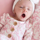 Fancy Frills Newborn Baby Knot Gown & Hat Set