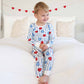 Sweet Like Candy Two Piece Pajama Set | Blue
