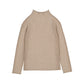 Ribbed Mock Kneck Sweater // Toffee // 4001-42