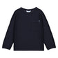 Longsleeve Pocket T-Shirt // Navy // 4082-94