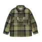 Checked Overshirt // Olive // 4123-31