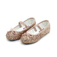 Victoria Ballerina // Glitter Rose Gold