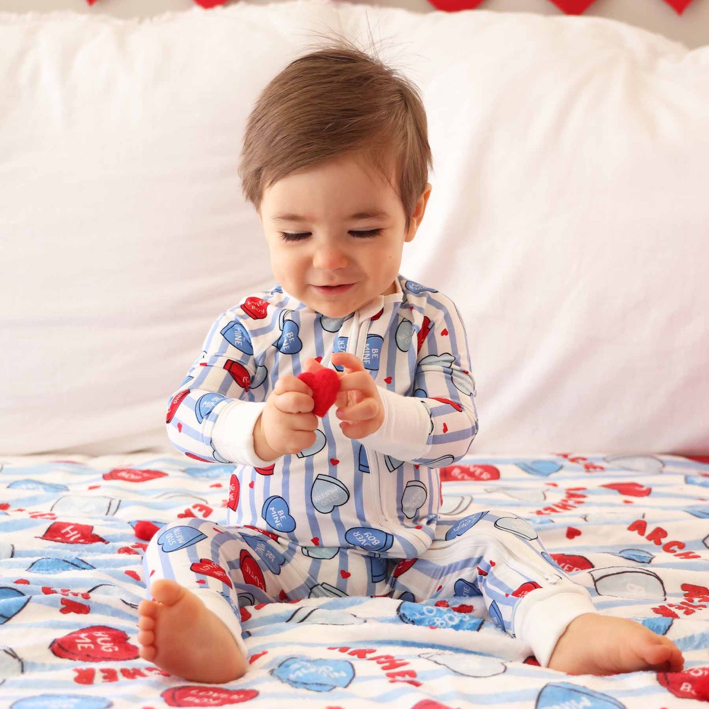 Sweet Like Candy Convertible Zip Romper | Blue