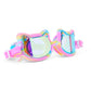 Tie-Dye Tabby Flexible Cat Frame Kids' Swim Goggle