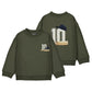 Baseball Pullover // Olive // 4401-27