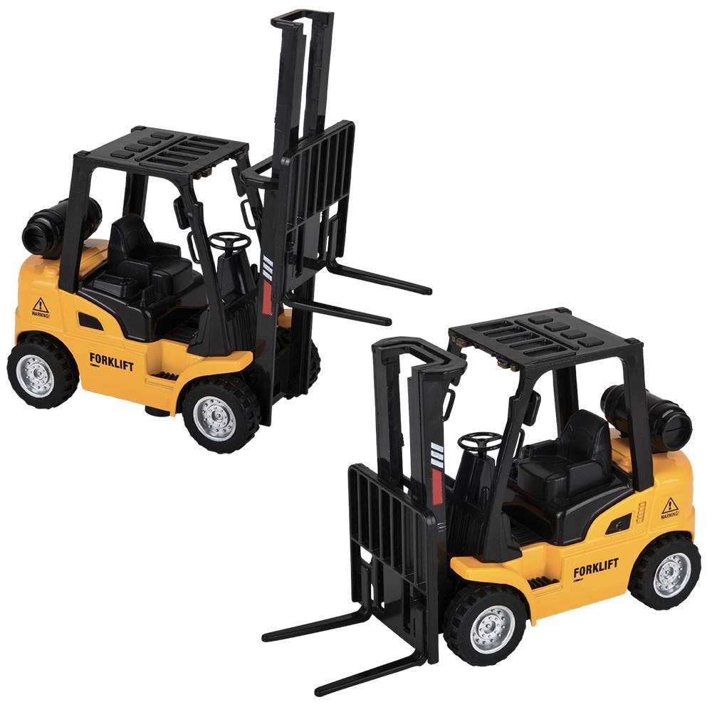 5" Diecast Pull Back Forklift