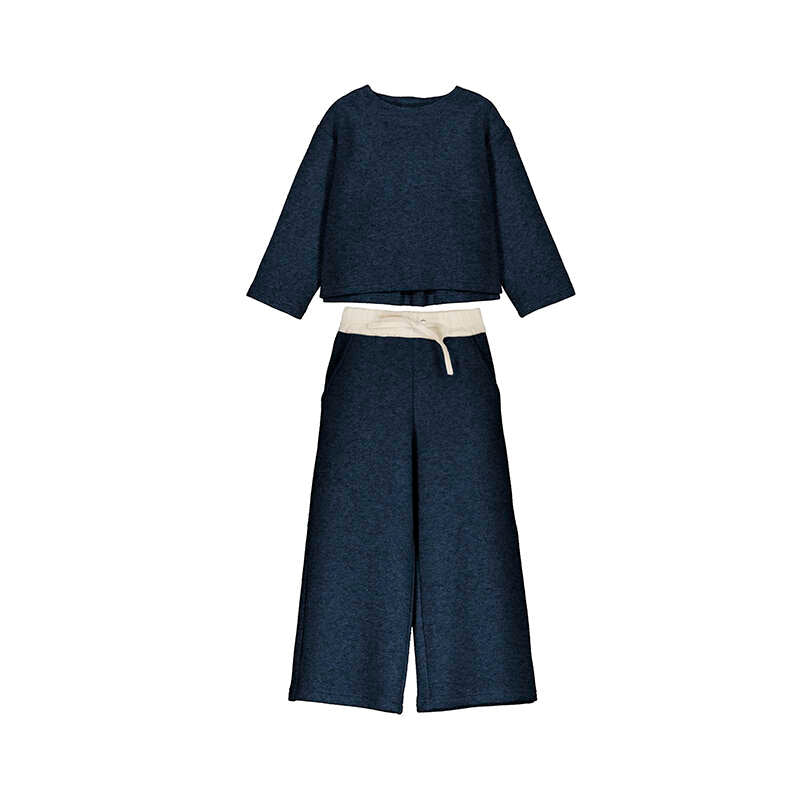 Knit Pant Set // Navy // 4584-97