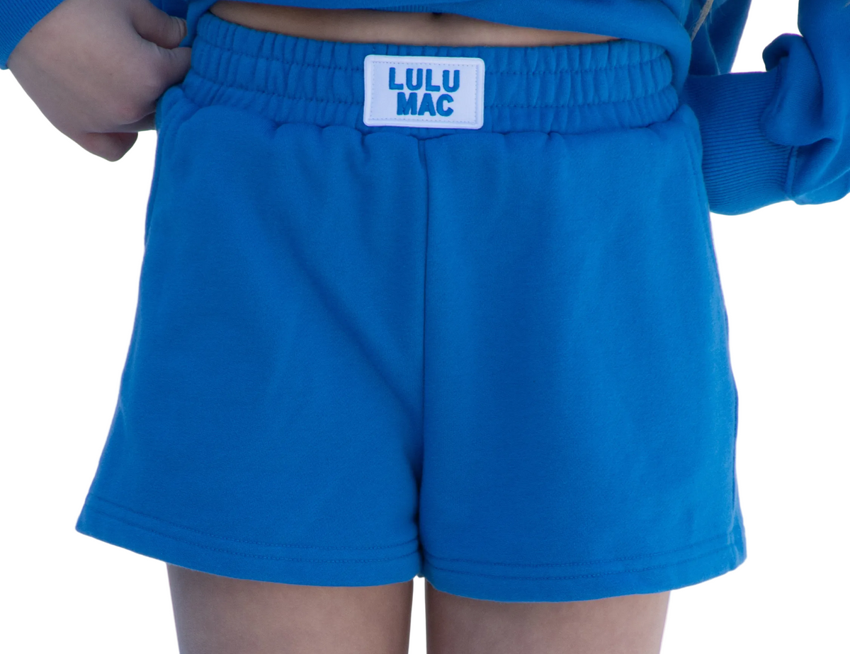 Lulu Mac Terry Shorts // Blue