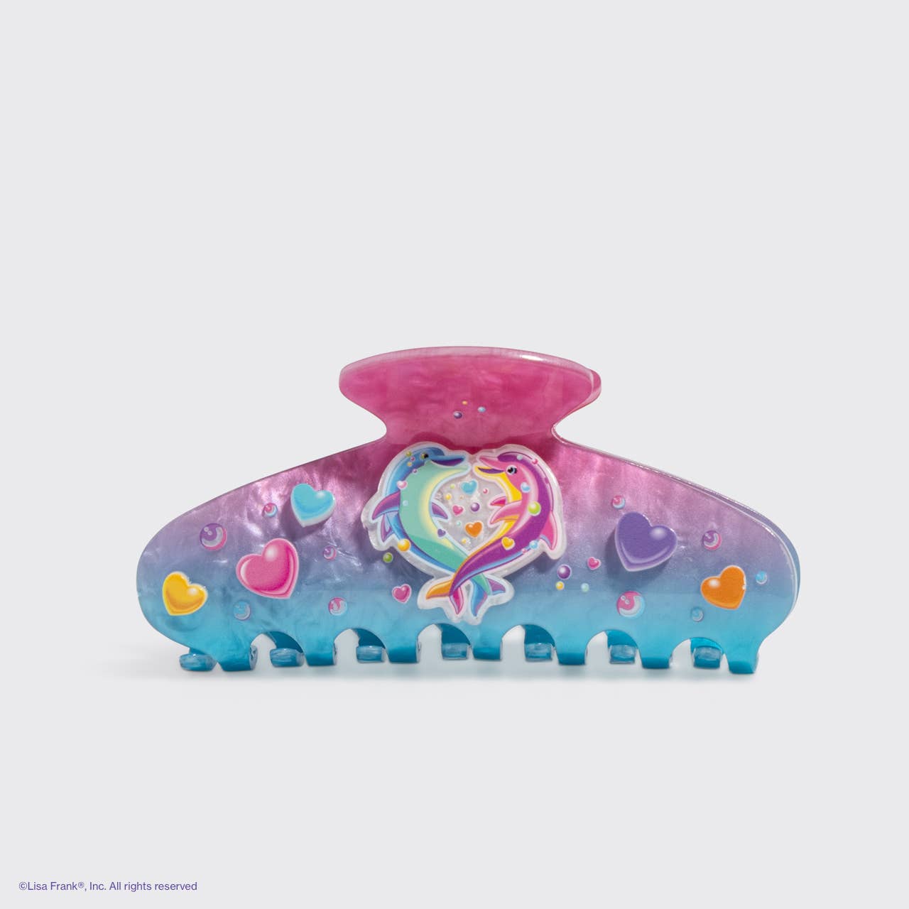 Lisa Frank x Kitsch Glitter Claw Clip