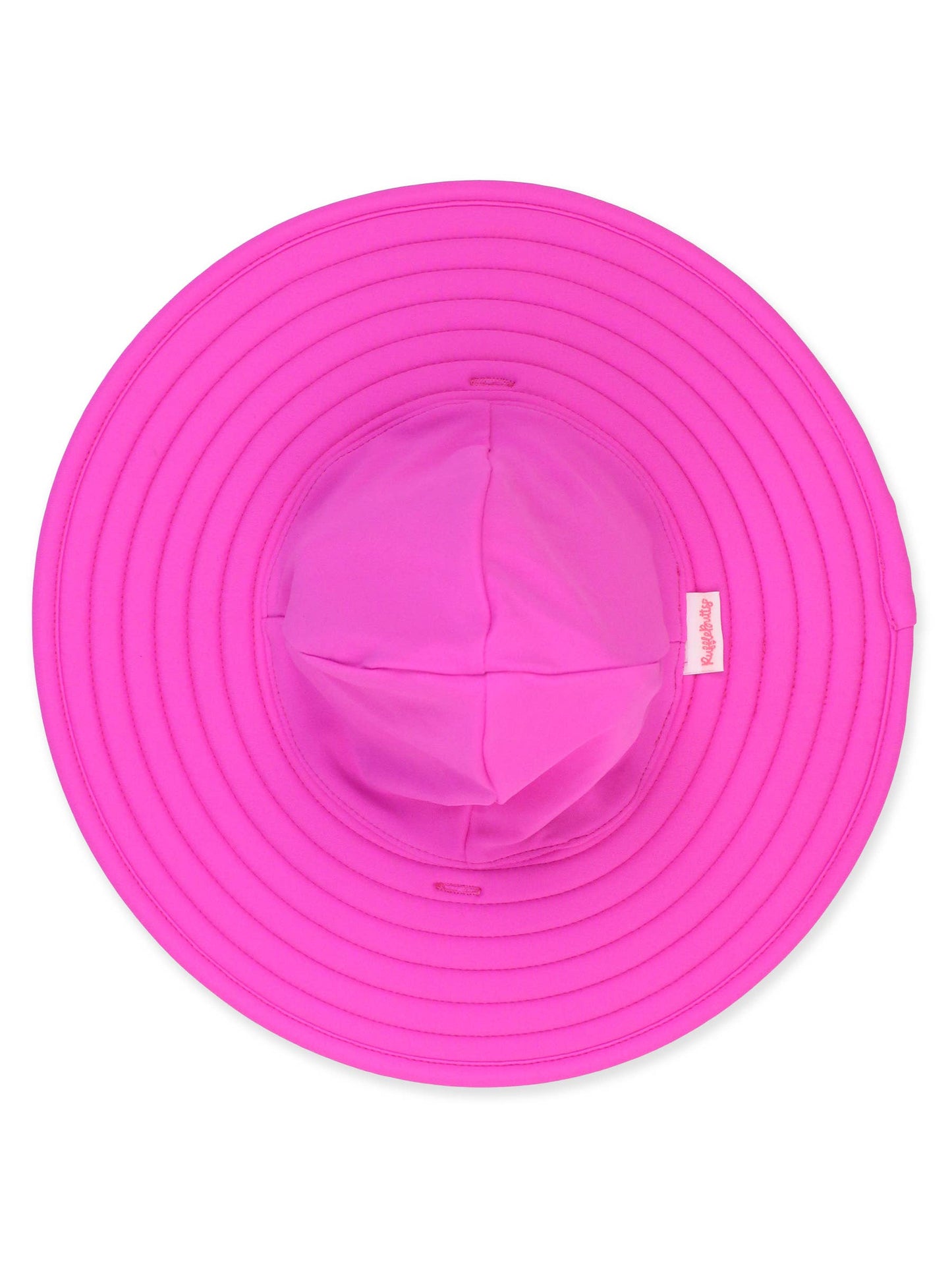 Girls Neon Violet Swim Hat
