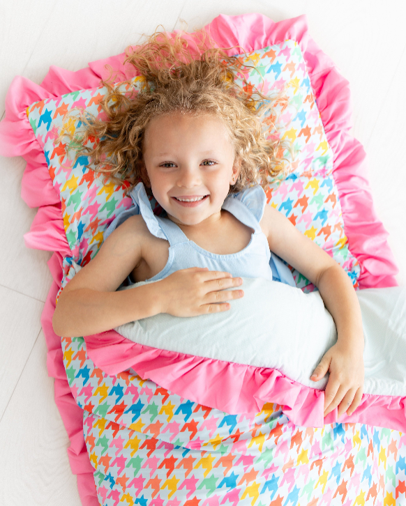 Preschool Nap Mat - Houndstooth