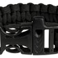 Outdoor Discovery Survival Bracelet With Whistle