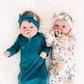 Newborn Knotted Gown //  Autumn