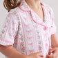 Girls' Two-Piece Short Lounge Set | Coquette Garden