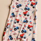 4th of July Tractor Shorty One-Piece