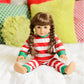 Baby Doll Red Stripe Pajamas