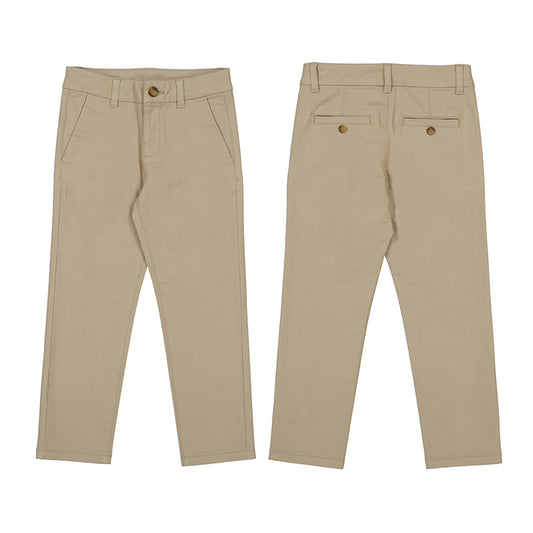 Basic Khaki Trousers // Cashew // 513-25