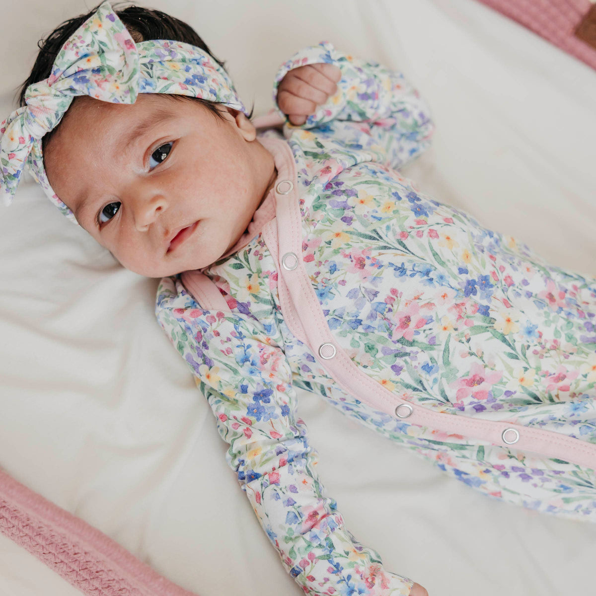 Newborn Knotted Gown // Josie
